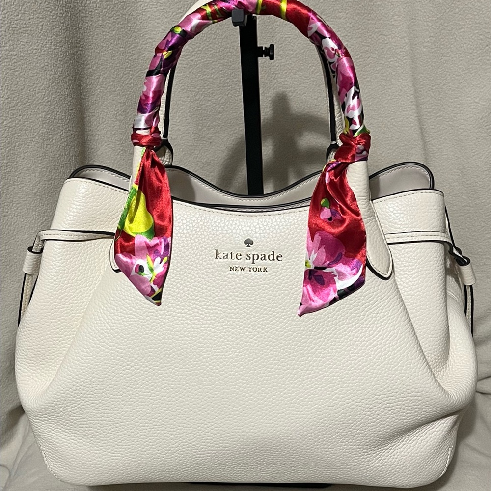 Kate Spade Dumpling Large Satchel /  Crossbody Pebbled Leather Bag ~ A Beauty!